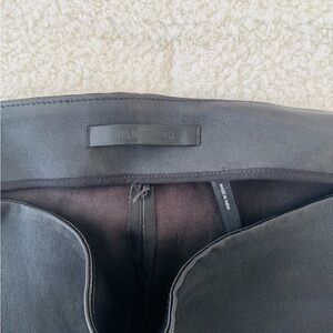 Helmut Lang Black Leather Pants